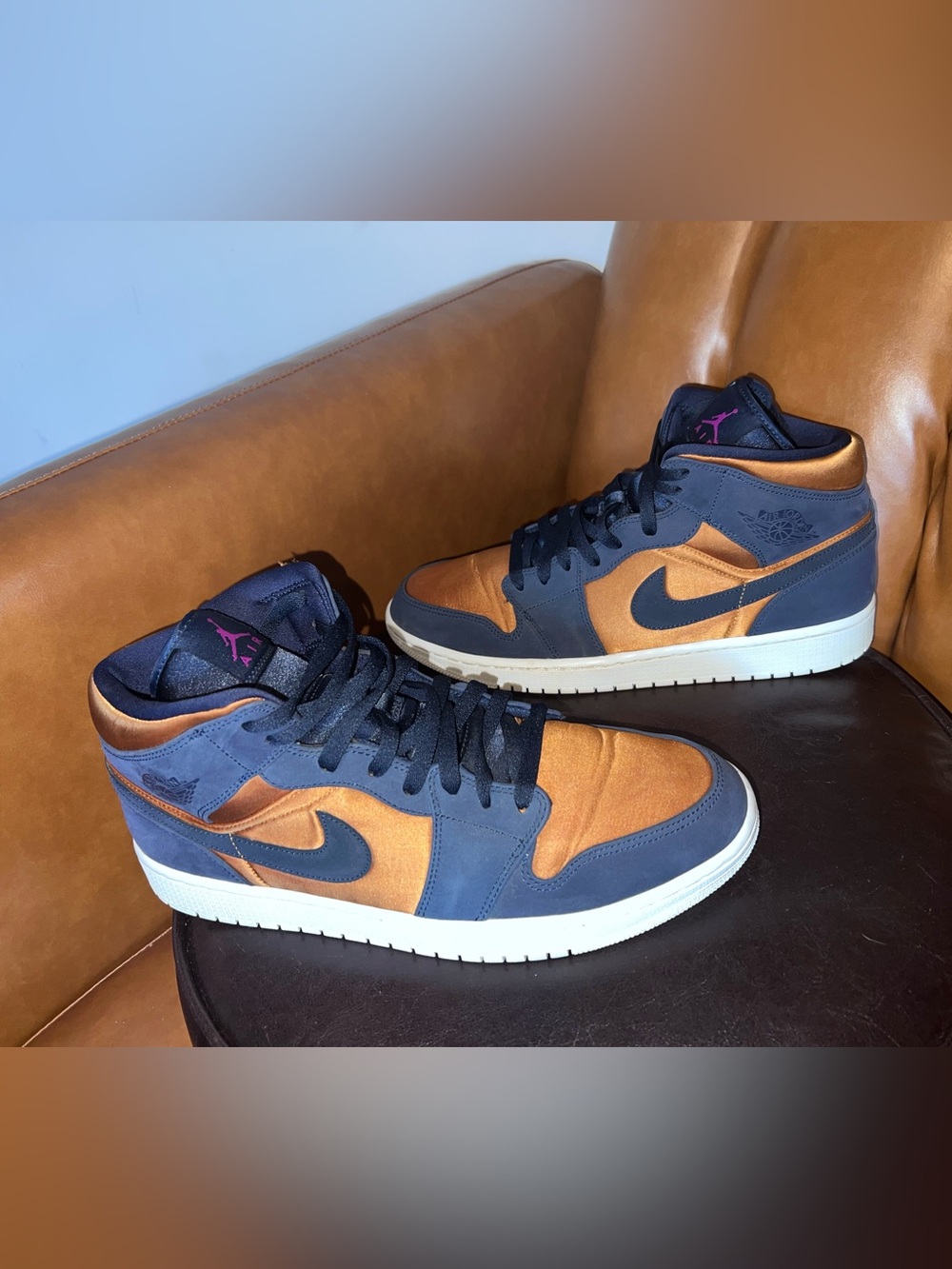 Nike Air Jordan 1 Mid SE 'Obsidian Desert Ochre' men’s size 12